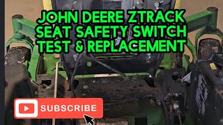 Ztrack seat safety switch test and replacement [upl. by Sgninnej]