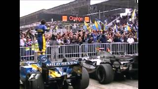 Fernando Alonso Wins the 2005 F1 World Title [upl. by Nyloj]