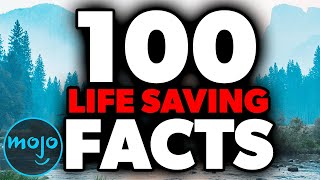 Top 100 Facts That Might Save Your Life One Day [upl. by Eiduam954]