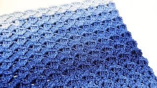 This EASY Crochet Stitch Is Great For EVERYTHING [upl. by Lotsyrk797]