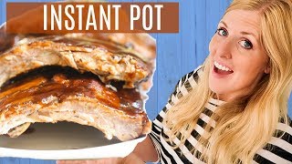 Instant Pot Fall Off the Bone BBQ Ribs  Easy Instant Pot Recipe for beginners [upl. by Beaulieu]