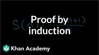 Proof by induction  Sequences series and induction  Precalculus  Khan Academy [upl. by Hickey]