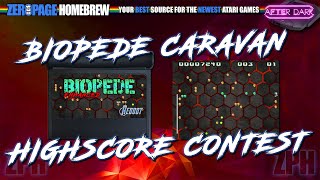 High Score Competition on Biopede Enhanced Version Caravan for Atari Jaguar [upl. by Anelam]