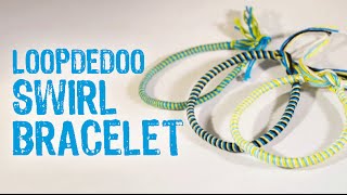 Loopdedoo Swirl Bracelet Tutorial [upl. by Leaw843]