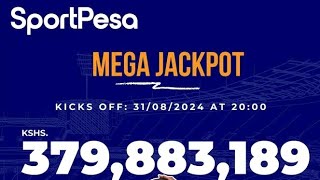 SPORTPESA MEGA JACKPOT PREDICTION 31ST1ST SEPT 2024DOUBLE CHANCE [upl. by Denn854]