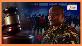 FACE OF IMPUNITY  Court finds acting police boss Gilbert Masengeli guilty of contempt [upl. by Sirhc]