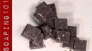 How to Make Black African Inspired Soap anago soap [upl. by Annovaj700]