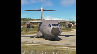 Military Transporter A400M Massive Takeoff  RTX 4070  4K 60 FPS  MSFS [upl. by Anaj]