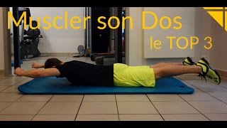 Muscler son Dos  TOP 3 des exercices du kiné [upl. by Tabor]