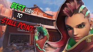 Unranked to GM on Reworked Sombra Uncut Footage Game 3 [upl. by Harpole]