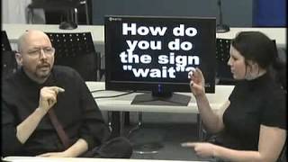 American Sign Language ASL Lesson 06 [upl. by Zorina]