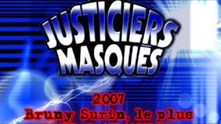 Blooper au téléphone et record du monde avec Bruny Surin  Coup des Justiciers masqués [upl. by Llemar553]