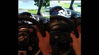 Thrustmaster TGT II vs T300RS short test video [upl. by Yelrahc]