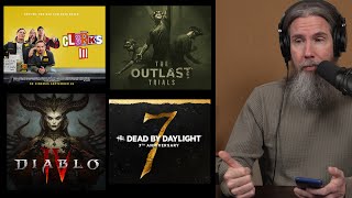 Talking Clerks 3 Outlast Trials Diablo 4 amp Dead By Daylight Year 7  ASMR [upl. by Saxe367]