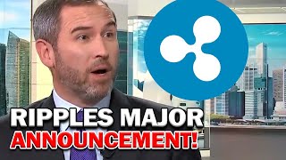 Ripple XRP News  🚀 Ripple Makes Massive Announcement SEC Won’t Appeal Lawsuit—XRP Is Free🎉 [upl. by Michon]