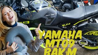 YAMAHA MT09 BUJİ VE HAVA FİLTRESİ DEĞİŞİM [upl. by Aital]