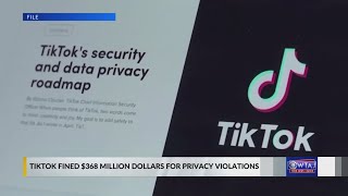 TikTok fined 368M over mishandling childrens privacy in EU [upl. by O'Kelly]