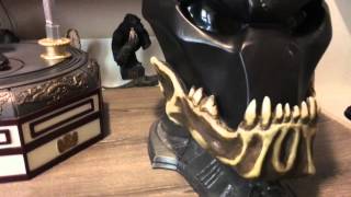 Sideshow Berserker mask statue unboxingreview [upl. by Weinstock]