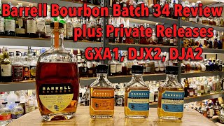 Barrell Bourbon Batch 34 amp 3 Private Releases [upl. by Plossl]