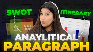 Analytical Paragraph Tricks and Hacks🔥SWOT amp ITINERARY based questions😎 Class 10 [upl. by Aratak]