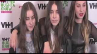 HAIM Arrival At The 2013 VH1 You Oughta Know In Concert 2013 [upl. by Nauqad]