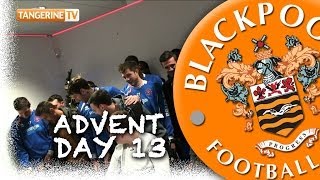 Blackpool FC Advent Calendar  13th Squad Visit Hospice [upl. by Hassin]