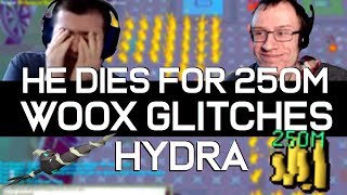 OSRS First Hydra Kill Woox Glitch OSRS He Died For 250M B0aty Reacts [upl. by Marian]