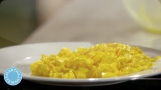 Fluffy Scrambled Eggs  Martha Stewart [upl. by Noelani]