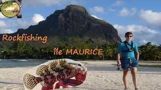 ROCKFISHING in MAURITIUS  île MAURICE [upl. by Mussman]