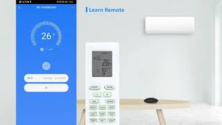 Broadlink Rm4ProRm4mini Match AC IR Device [upl. by Craggie32]