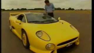 XJ220S REVIEWED ON TOP GEAR CLARKSON [upl. by Cynarra722]