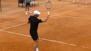 Otto Virtanen Tennis Practice at The Academy [upl. by Kirschner]