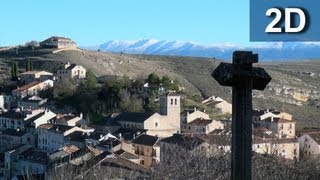 Sepúlveda Segovia La Villa de las Siete Puertas Versión 2D [upl. by Judus]