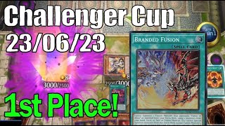 Winning a Challenger Cup With Branded the best deck  YuGiOh Master Duel [upl. by Fesoy151]