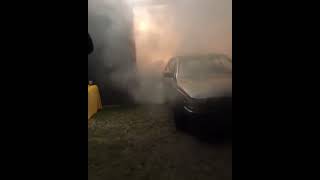 Nissan C33 Laurel shed burnout [upl. by Nodnas316]