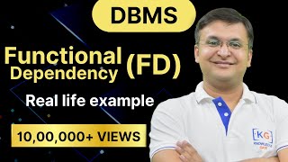 31 Functional Dependency in DBMS  Functional Dependency explained [upl. by Anirec]