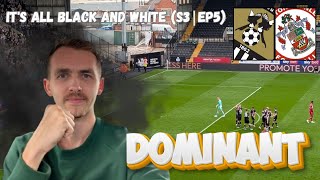 CLASSY NOTTS BREEZE PAST ACCRINGTON  Its All Black and White Matchday Vlog S3EP5 [upl. by Lorri818]