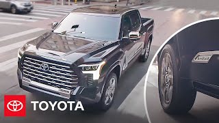 2022 Tundra Overview  Tundra Capstone Engine Power amp More  Toyota [upl. by Bayer]