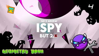 Geometry Dash 100  Épisode 4  IspyWithMyLittleEye 100 Difficulté Easy Demon [upl. by Wj370]