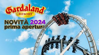 Gardaland APERTURA 2024  sistemati i PROBLEMI [upl. by Dnaltiac]