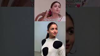 Alias reaction❤️on her outfits and on casual looks she is comfortable aliabhatt bollywood [upl. by Ciryl]