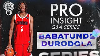 Babatunde Durodola Interview  All Canadian Games  32824 [upl. by Johnna]