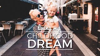 LIVING MY CHILDHOOD DREAM  EUROPE VLOG 2017 pt 1 [upl. by Kohcztiy]