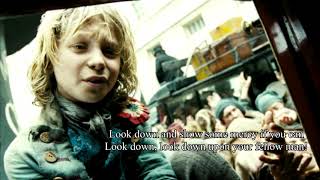 Look Down Beggars  Les Miserables Karaoke Version [upl. by Hareema]