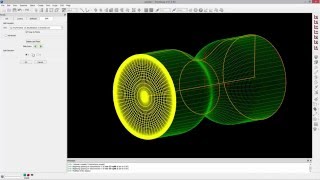 How to Generate an Axisymmetric Structured Grid [upl. by Lellih284]