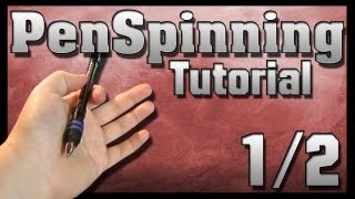 Pen Spinning Tutorial 12 German für Rechtshänder Anfänger [upl. by Zetram]