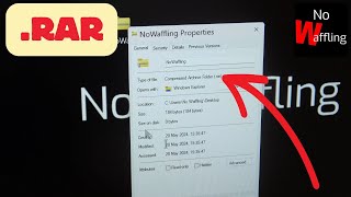 How to Open RAR Files Folders on Windows 11  Beginners guide [upl. by Marylynne]