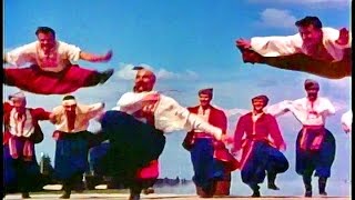 Dance of the Zaporozhye Cossacks  the Alexandrov Red Army Ensemble 1965 [upl. by Acsot368]