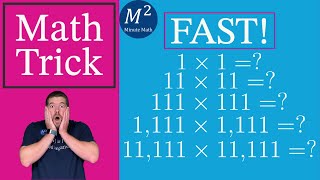 Multiply 11111 X 11111 FAST  Minute Math Tricks  Part 26 shorts [upl. by Claudette878]