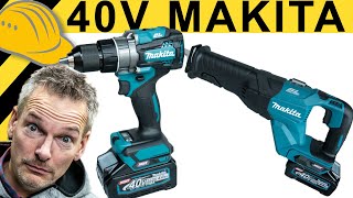 NEUES MAKITA 40V SYSTEM IM TEST  BEST OF WERKZEUG NEWS LIVE 05 [upl. by Duma]